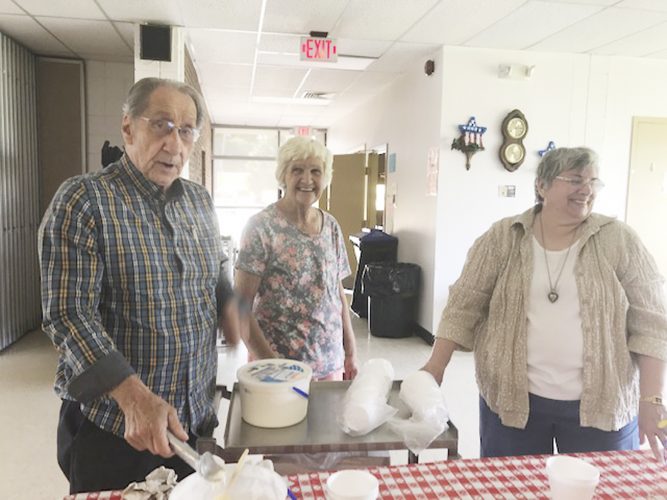 CHILLING OUT Dunkirk Senior Center holds ice cream social News